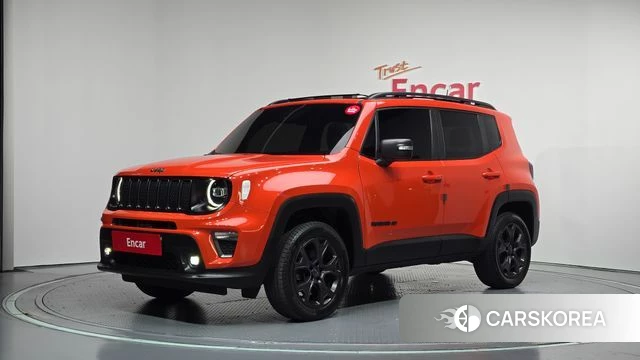 Jeep Renegade 2021 Оранжевый из Кореи