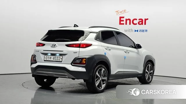 Hyundai Kona 2018 Белый из Кореи