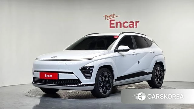 Hyundai Kona Electric (SX2) 2023 Белый из Кореи