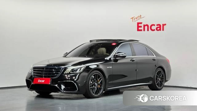 Mercedes-Benz S-Class W222 2018 Черный из Кореи