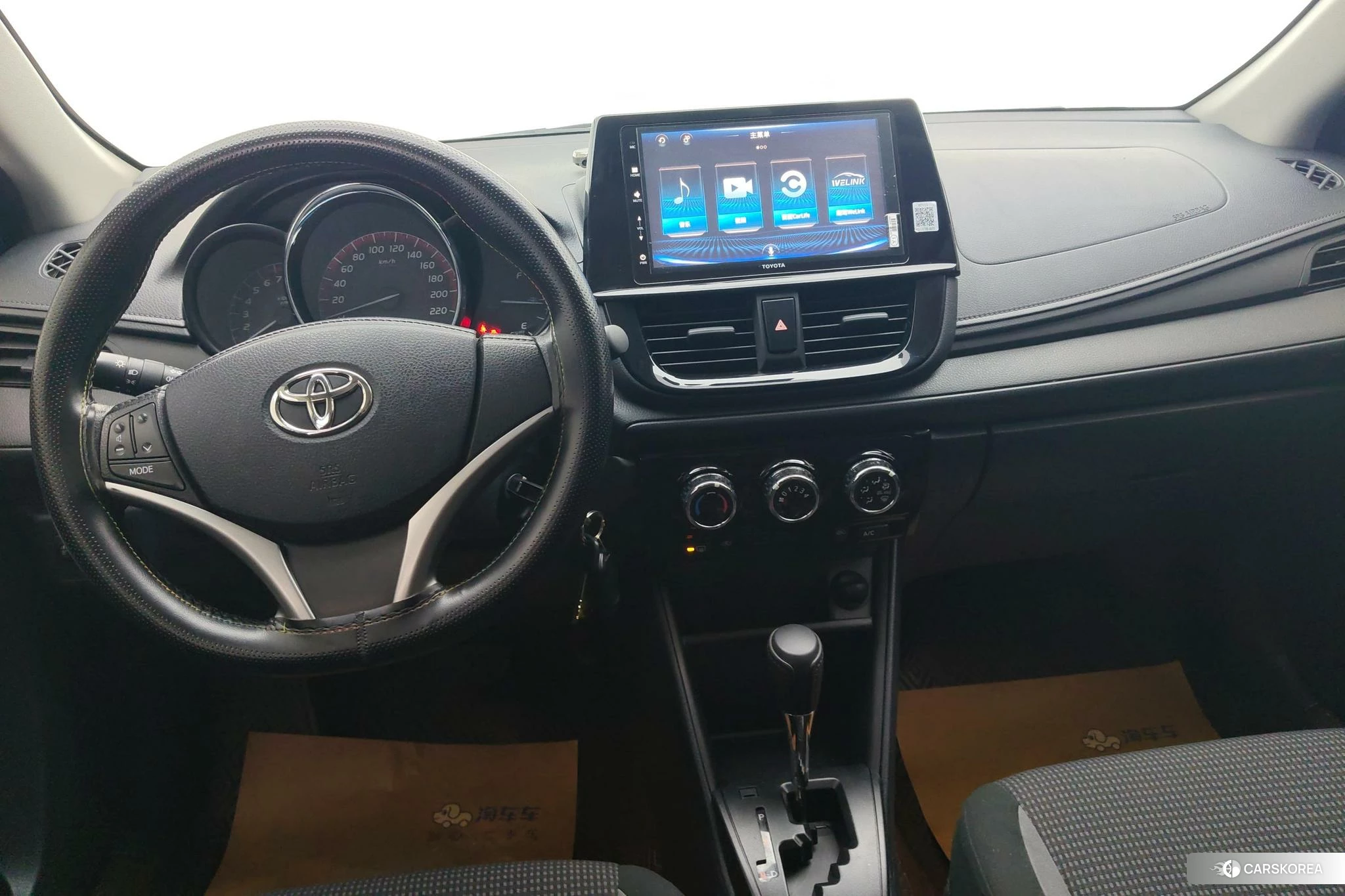 Toyota Vios 2020 Белый из Китая