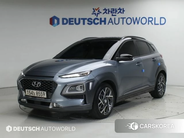 Hyundai Kona Hybrid 2020 Серый из Кореи