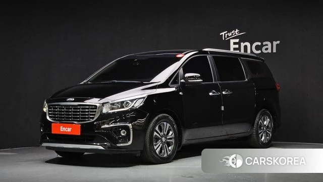 Kia The New Carnival 2019 Черный из Кореи