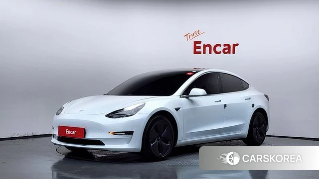 Tesla Model 3 2020 Белый из Кореи