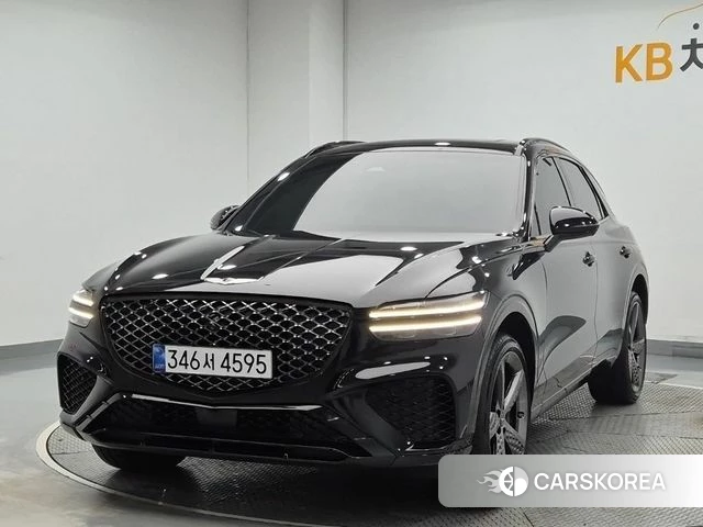 Genesis GV70 2022 Черный из Кореи