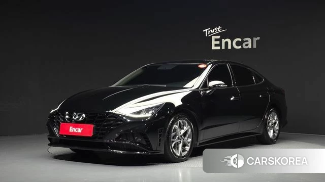 Hyundai Sonata (DN8) 2021 Черный из Кореи