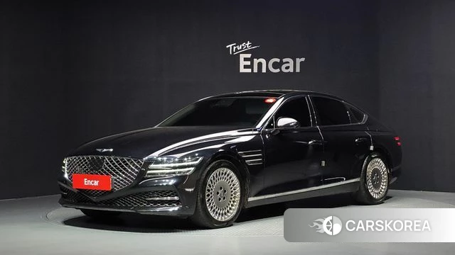Genesis G80 (RG3) 2020 Черный из Кореи