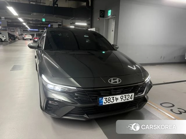 Hyundai The New Avante (CN7) 2025 Серый из Кореи