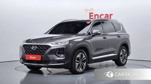 Hyundai Santa Fe TM 2019 Серый из Кореи