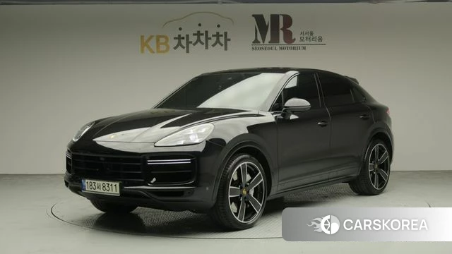Porsche Cayenne (PO536) 2022 Черный из Кореи