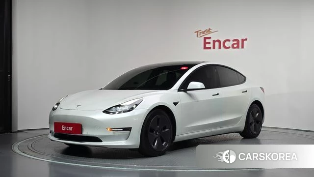 Tesla Model 3 2022 Белый из Кореи