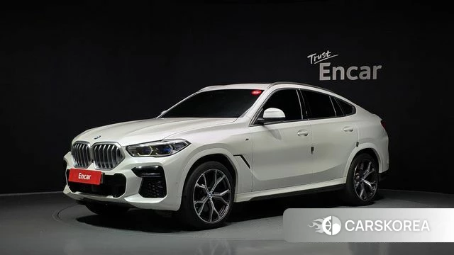 BMW X6 (G06) 2022 Белый из Кореи