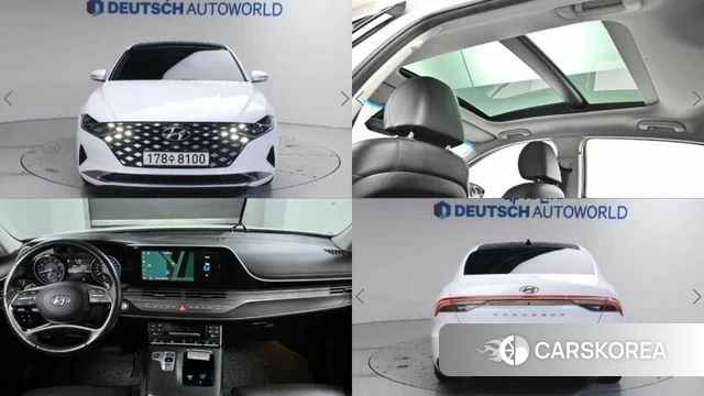 Hyundai The New Grandeur IG 2019 Белый из Кореи