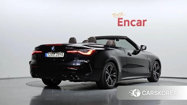 BMW 4 Series (G22) 2021 Черный из Кореи