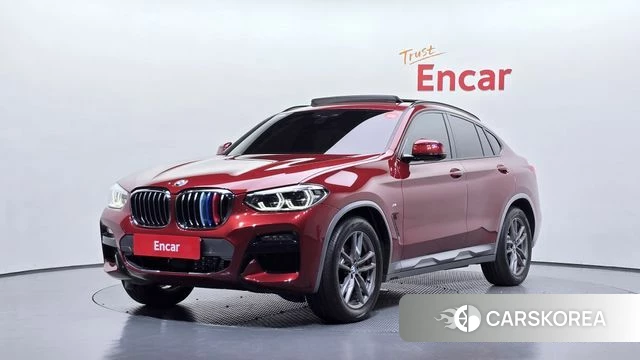 BMW X4 (G02) 2020 Красный из Кореи