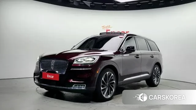 Lincoln Aviator 2nd generation 2020 Красный из Кореи