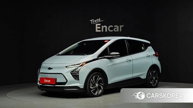 Chevrolet (GM Daewoo) New Bolt EV 2022 Небесно-голубой из Кореи