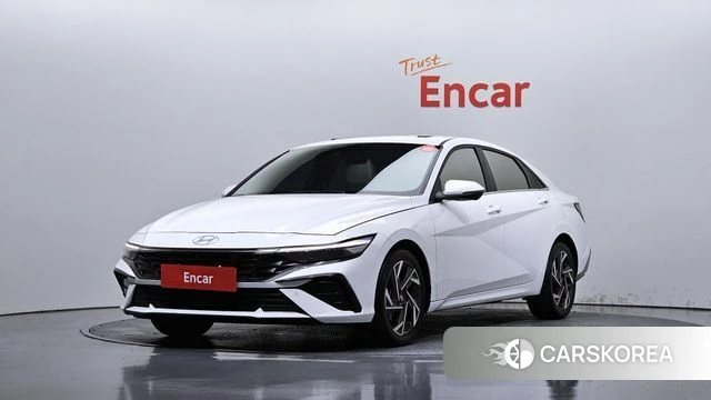 Hyundai The New Avante (CN7) 2024 Белый из Кореи