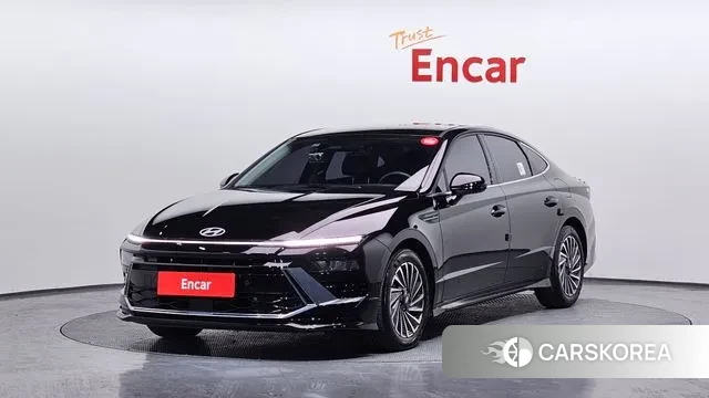 Hyundai Sonata D Edge Hybrid (DN8) 2024 Черный из Кореи