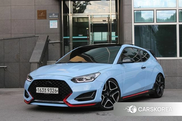 Hyundai Veloster (JS) 2020 Небесно-голубой из Кореи