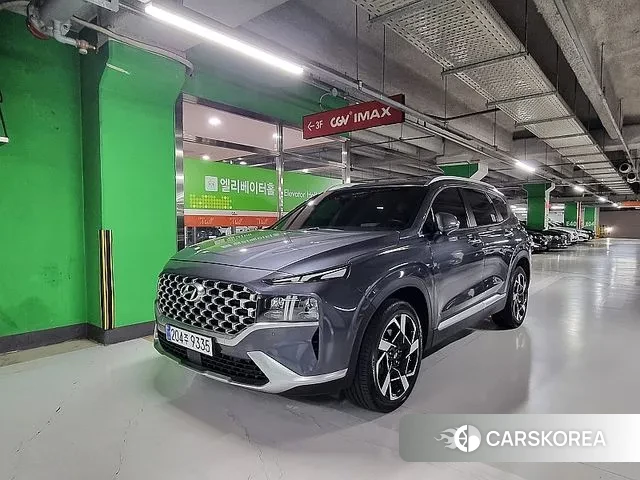 Hyundai The New Santa Fe 2020 Серый из Кореи