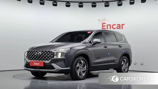 Hyundai The New Santa Fe 2022 Серый из Кореи