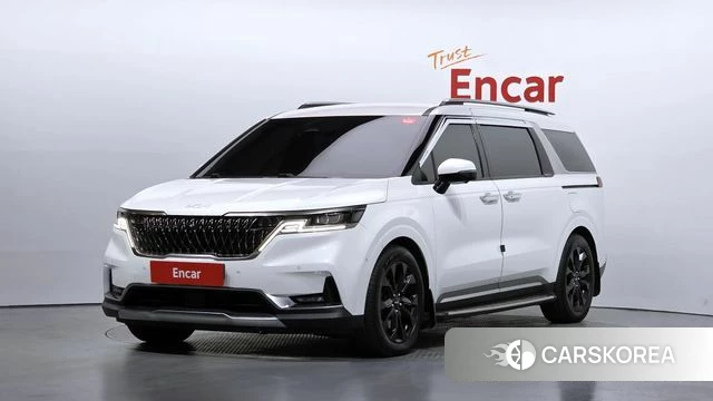 Kia Carnival 4th generation 2021 Белый из Кореи