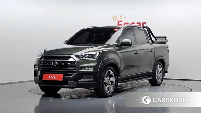 Ssangyong The New Rexton Sport 2023 Зеленый из Кореи