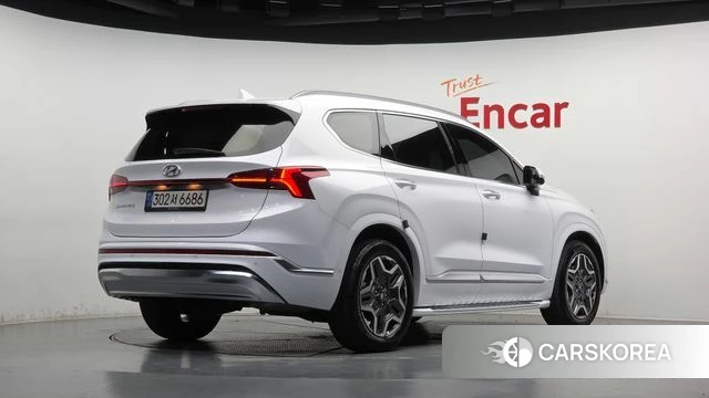 Hyundai The New Santa Fe 2021 Белый из Кореи