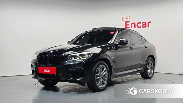 BMW X4 (G02) 2020 Черный из Кореи
