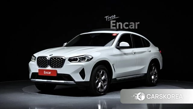 BMW X4 (G02) 2022 Белый из Кореи