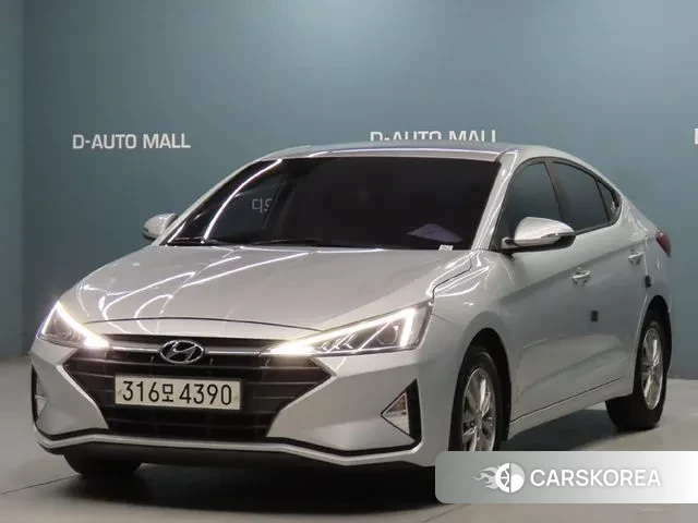 Hyundai The New Avante AD 2019 Серебряный из Кореи