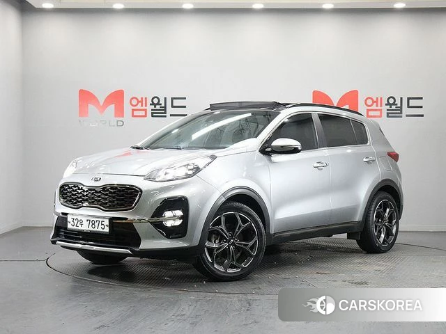 Kia Sportage The Bold 2019 Серебристо-серый из Кореи