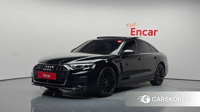 Audi A8 (D5) 2023 Черный из Кореи