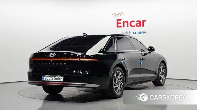 Hyundai Grandeur (GN7) 2025 Черный из Кореи