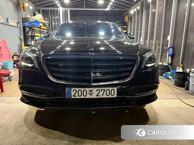 Mercedes-Benz S-Class W222 2019 Черный из Кореи
