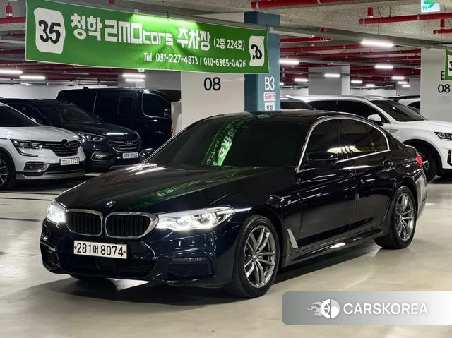 BMW 5 Series (G30) 2020 Черный из Кореи