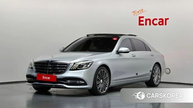 Mercedes-Benz S-Class W222 2018 Серебряный из Кореи