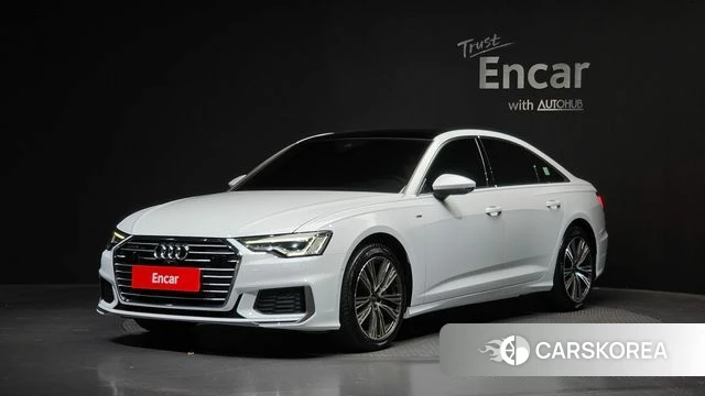 Audi A6 (C8) 2021 Белый из Кореи