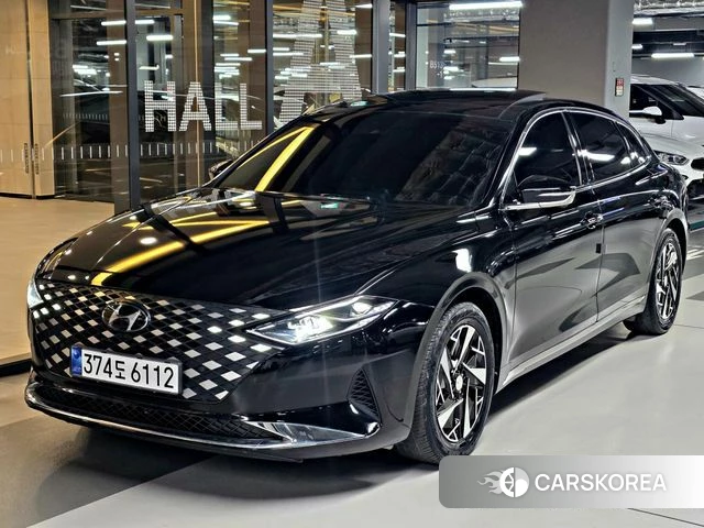 Hyundai The New Grandeur IG Hybrid 2022 Черный из Кореи