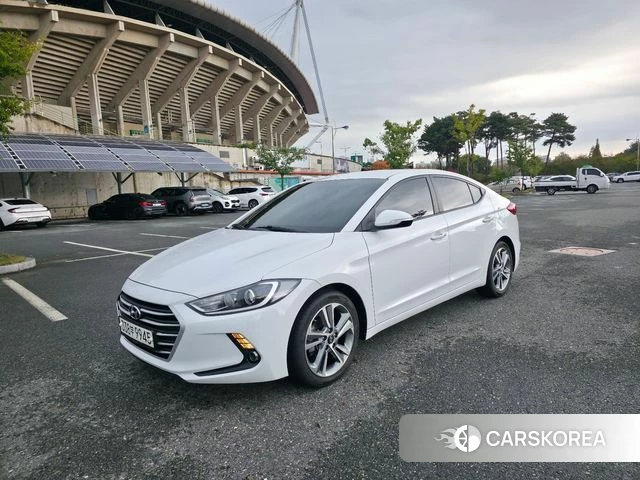 Hyundai Avante AD 2018 Белый из Кореи