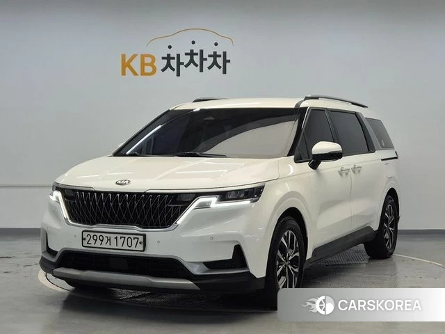 Kia Carnival 4th generation 2020 Белый из Кореи