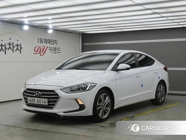 Hyundai Avante AD 2018 Белый из Кореи