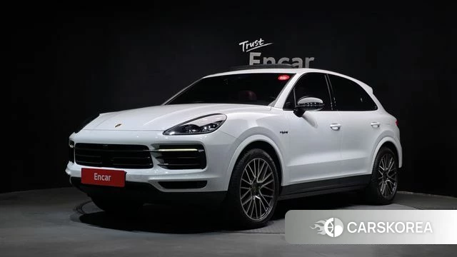Porsche Cayenne (PO536) 2021 Белый из Кореи