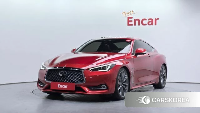 Infiniti Q60 (CV37) 2018 Красный из Кореи