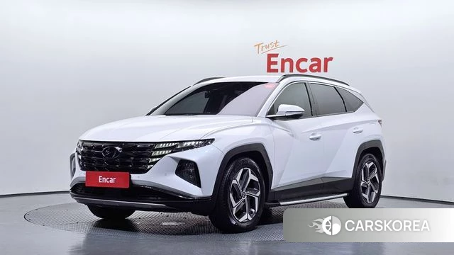 Hyundai Tucson (NX4) 2021 Белый из Кореи