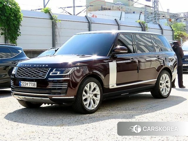 Land Rover Range Rover 4th Generation 2018 Фиолетовый из Кореи