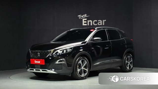 Peugeot 3008 second generation 2018 Черный из Кореи
