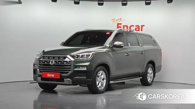 Ssangyong The New Rexton Sports Cannes 2023 Зеленый из Кореи