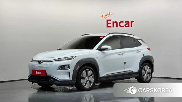 Hyundai Kona Electric 2019 Белый из Кореи